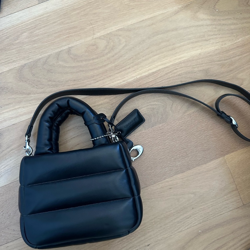 Coach mini tote bag with straps